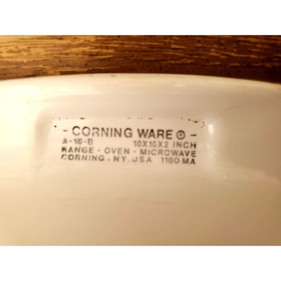 RARE Vtg SPICE OF LIFE Le Romarin CORNINGWARE A-10-B CASSEROLE w/Lid -Imprint 29 - Picture 3 of 16